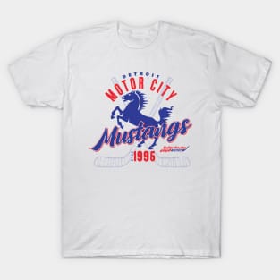 Detroit Motor City Mustangs T-Shirt